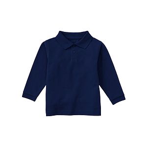 Classroom Uniforms - Children's Unisex Long Sleeve Pique Polo
