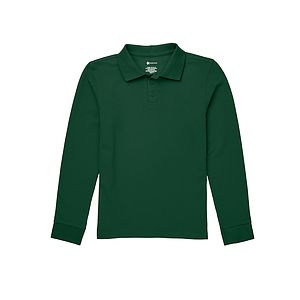 Classroom Uniforms - Unisex Long Sleeve Pique Polo