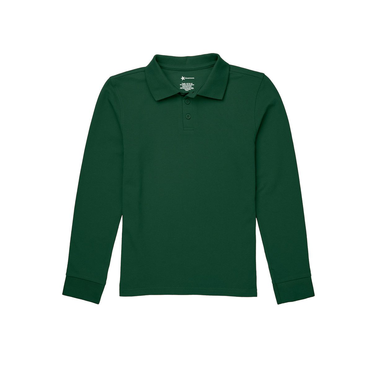 Classroom Uniforms - Unisex Long Sleeve Pique Polo