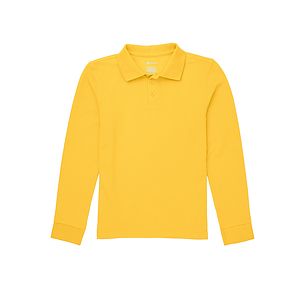 Classroom Uniforms - Children's Unisex Long Sleeve Pique Polo