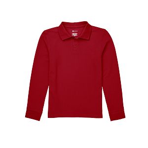 Classroom Uniforms - Children's Unisex Long Sleeve Pique Polo