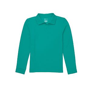 Classroom Uniforms - Children's Unisex Long Sleeve Pique Polo