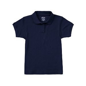 Classroom Uniforms - Junior Girls' Short Sleeve Fitted Interlock Polo