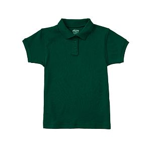 Classroom Uniforms - Junior Girls' Short Sleeve Fitted Interlock Polo