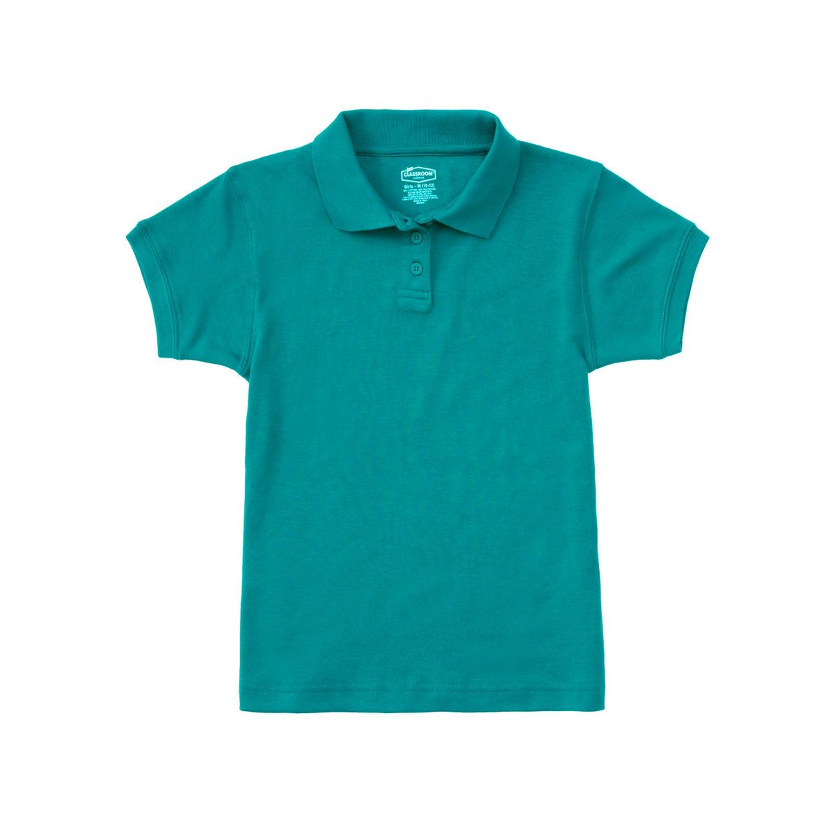 Classroom Uniforms - Junior Girls' Short Sleeve Fitted Interlock Polo