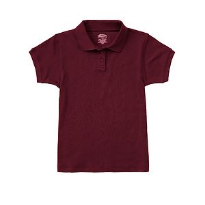Classroom Uniforms - Girls' Short Sleeve Fitted Interlock Polo