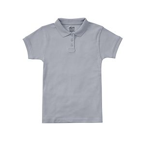 Classroom Uniforms - Girls' Short Sleeve Fitted Interlock Polo