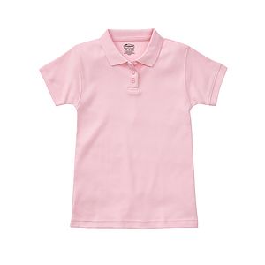 Classroom Uniforms - Girls' Short Sleeve Fitted Interlock Polo