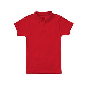 Classroom Uniforms - Girls' Short Sleeve Fitted Interlock Polo