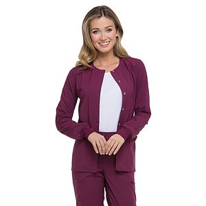 Dickies Medical - EDS Essentials - Women's 2-Pocket Snap Front Jacket