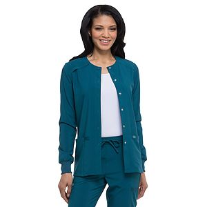Dickies Medical - EDS Essentials - Women's 2-Pocket Snap Front Jacket