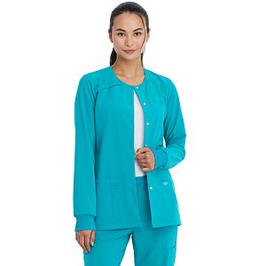 Dickies Medical - EDS Essentials - Women's 2-Pocket Snap Front Jacket