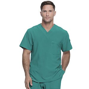 Dickies Medical - EDS Essentials - Men's Tuckable V-Neck Top