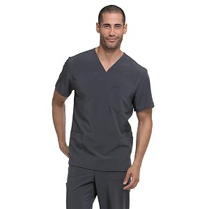 Dickies Medical - EDS Essentials - Men's Four-Pocket V-Neck Top