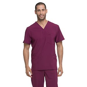 Dickies Medical - EDS Essentials - Men's Four-Pocket V-Neck Top