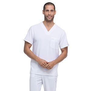 Dickies Medical - EDS Essentials - Men's Four-Pocket V-Neck Top