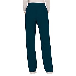 Cherokee - Workwear Revolution - Women's 4-Pocket Mid Rise Straight Leg Pull-on Pant