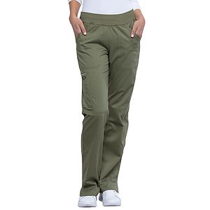 Cherokee - Workwear Revolution - Mid Rise Straight Leg Pull-on Pant