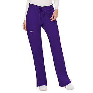 Cherokee - Workwear Revolution - Mid Rise Moderate Flare Drawstring Pant