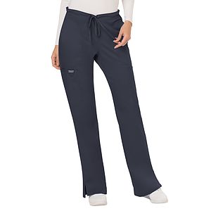 Cherokee - Workwear Revolution - Mid Rise Moderate Flare Drawstring Pant
