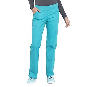 Cherokee - Workwear Professionals - Mid Rise Straight Leg Pull-on Cargo Pant