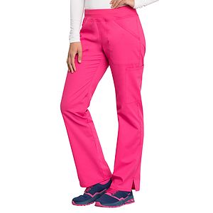 Cherokee - Workwear Professionals - Mid Rise Straight Leg Pull-on Cargo Pant