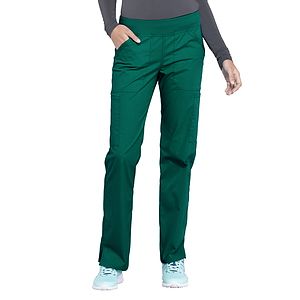 Cherokee - Workwear Professionals - Mid Rise Straight Leg Pull-on Cargo Pant
