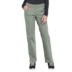 Cherokee - Workwear Professionals - Mid Rise Straight Leg Pull-on Cargo Pant