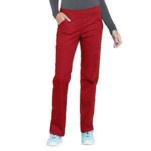 Cherokee - Workwear Professionals - Mid Rise Straight Leg Pull-on Cargo Pant
