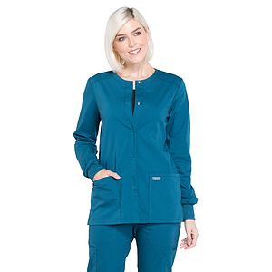 Cherokee - Workwear Professionals - Women's Snap Front Jacket