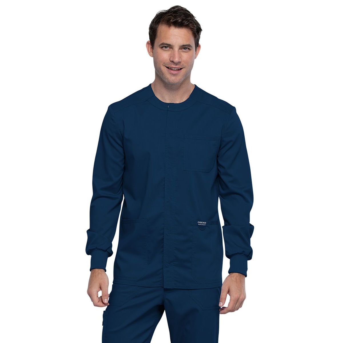 Soft Scrub Cherokee Revolution Scrub Jacket Infinity Scrub