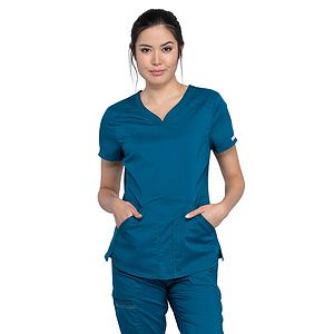 Cherokee - Workwear Revolution - Women's V-Neck Top
