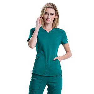 Cherokee - Workwear Revolution - Women's V-Neck Top