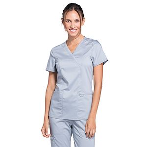 Cherokee - Workwear Revolution - Mock Wrap Top