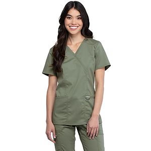 Cherokee - Workwear Revolution - Mock Wrap Top
