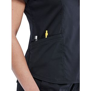 Cherokee - Workwear Revolution - Women's 2-Pocket V-Neck Top