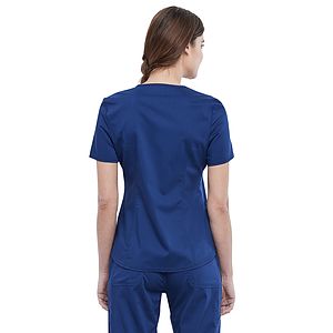 Cherokee - Workwear Revolution - Women's 2-Pocket V-Neck Top
