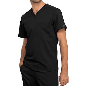 Cherokee - Workwear Revolution - Unisex 1 Pocket Tuckable V-Neck Top