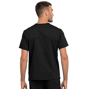 Cherokee - Workwear Revolution - Unisex 1 Pocket Tuckable V-Neck Top