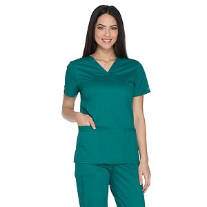 Cherokee - Workwear Core Stretch - Women's V-Neck Top