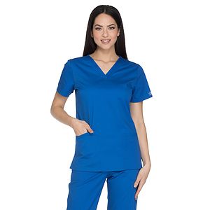 Cherokee - Workwear Core Stretch - Women's V-Neck Top