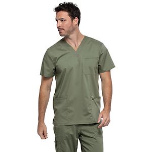 Cherokee - Workwear Revolution - Men's V-Neck Top
