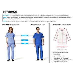 Fashion Seal Lab Coats - Women's Three-Pocket 39" Full-Length Knot Button Lab Coat