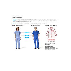 Fashion Seal Lab Coats - Men's Three-Pocket 41" Full-Length Lab Coat