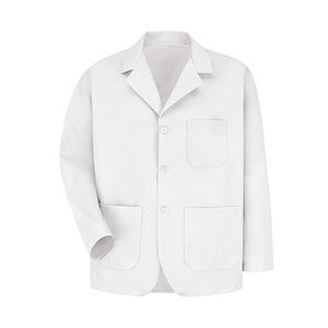 Red Kap Healthcare -  Men's Three-Pocket 30" Lapel Counter Coat