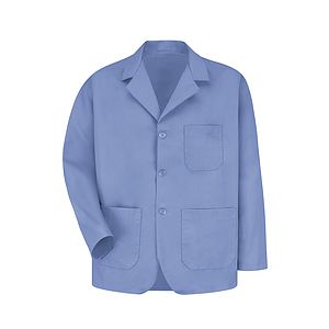 Red Kap Healthcare -  Men's Three-Pocket 30" Lapel Counter Coat