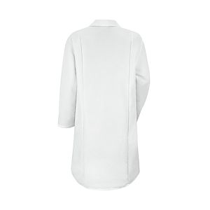 Red Kap Healthcare -  Women's Three-Pocket Gripper-Front 38.25" Full-Length Lab Coat