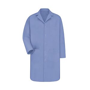 Red Kap Healthcare -  Men's Three-Pocket Gripper-Front 41.5" Full-Length Lab Coat