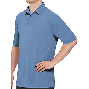Red Kap Shirts -  Men's Short Sleeve Performance Knit Flex Series Pro Polo