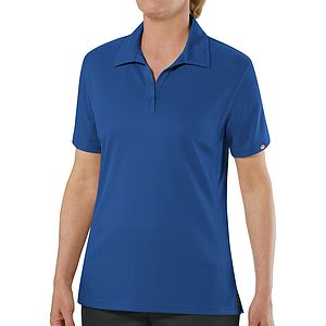 Red Kap Shirts -  Women's Short Sleeve Performance Knit Flex Series Pro Polo